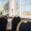 Konferenzraum mit Blick auf das Hotel Marina, Grenaa